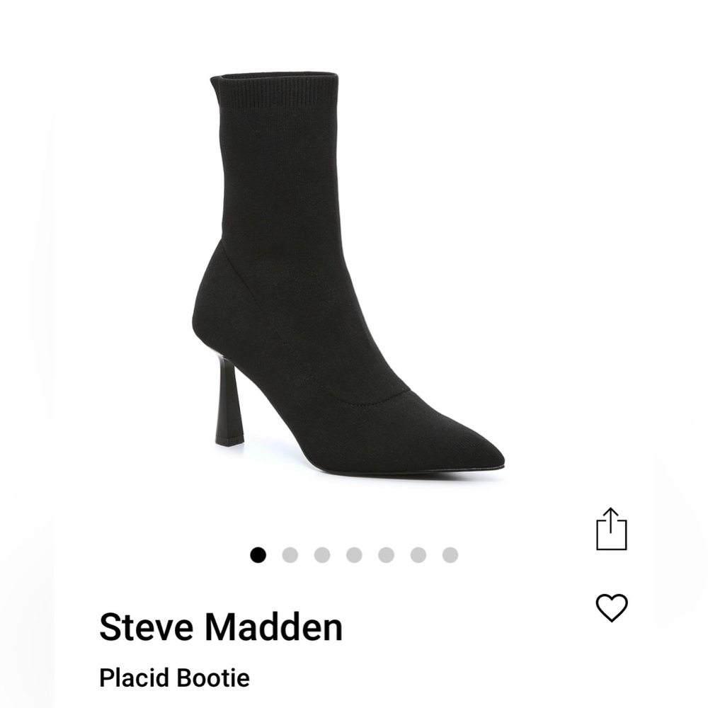 Steve Madden “Placid” sock bootie. Sz 8.5